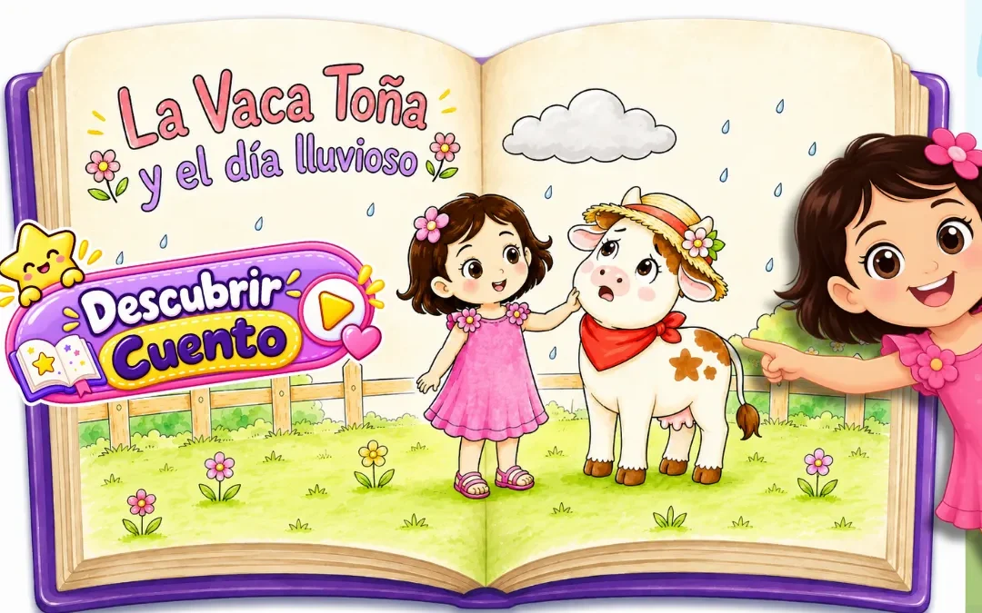 Imagen destacada de Mini Cuento La Vaca Toña en Isabella Club de Mundito Isabella.